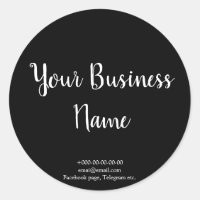 Chalkboard style stylish cafe, bakery, catering st