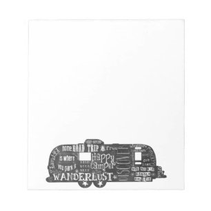 Chalkboard Trailer Notepad
