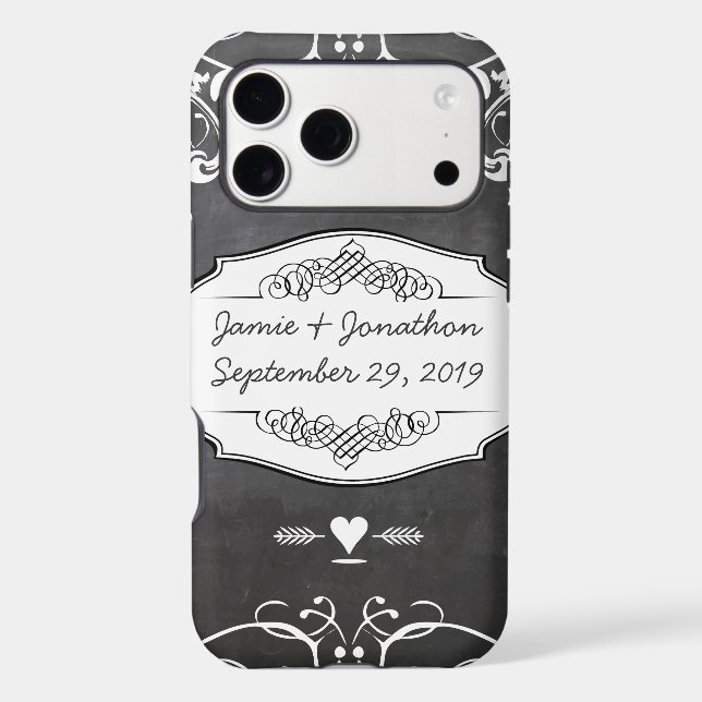 Chalkboard Typography Weddings (Back)