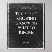 Chalkboard Typography with an Inspirational Quote