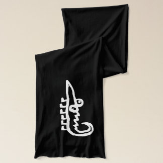 chalkboard wallies alligator scarf