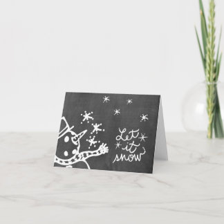 Chalkboard Wallies Holiday Note Cards