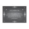 Chalkboard Wedding Guest Information Insert Card