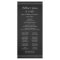 Chalkboard Wedding Program