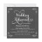Chalkboard Wedding Rehearsal Dinner Invitations