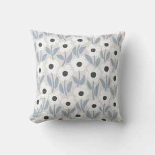 Chalkflower Garden Blue Winter Vibe Cushion