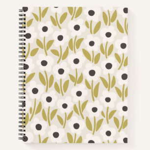 Chalkflower Garden Calm Garden Mood Notebook