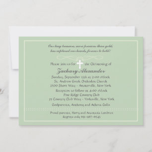 Chalky Border Invitation
