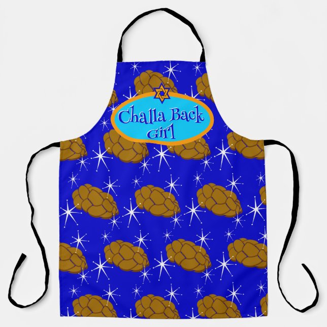 Challa Back Girl Apron (Front)