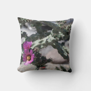 Challa Cactus in bloom Cushion