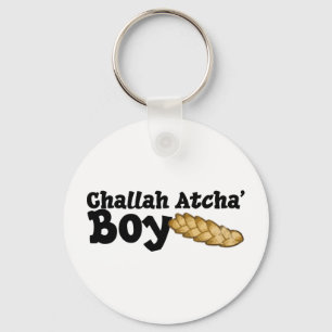 Challah Atcha' Boy Key Ring