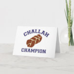 Challah Baker Holiday Card<br><div class="desc">Best Challah Baker</div>