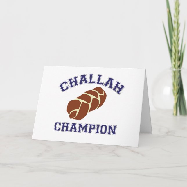 Challah Baker Holiday Card (Front)