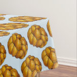 Challah Bread Jewish Holiday Hanukkah Chanukah Tablecloth<br><div class="desc">Tablecloth features an original marker illustration of a loaf of braided challah bread. Perfect for Hanukkah!

Don't see what you're looking for? Need help with customisation? Click "contact this designer" to have something created just for you!</div>
