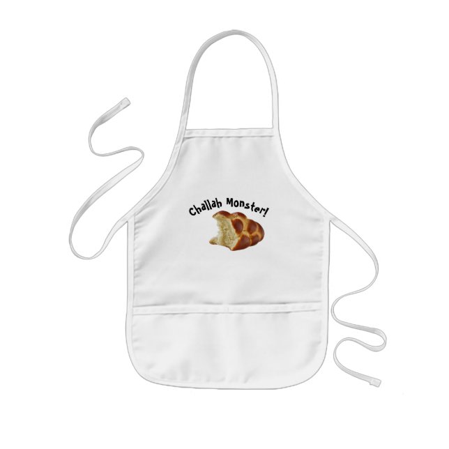 Challah Monster Shabbat Apron (Front)