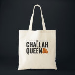 Challah Queen Funny Hanukkah Jewish Holiday Gift Tote Bag<br><div class="desc">chanukah, menorah, hanukkah, dreidel, jewish, judaism, holiday, religion, christmas, </div>