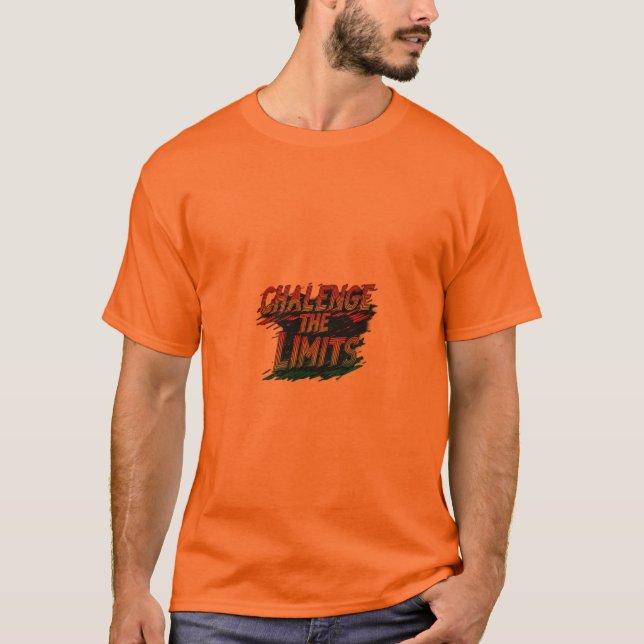 Challange the Limits T-Shirt (Front)
