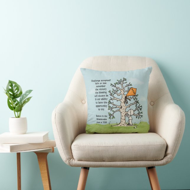 Challenge Accepted Cushion (Chair)
