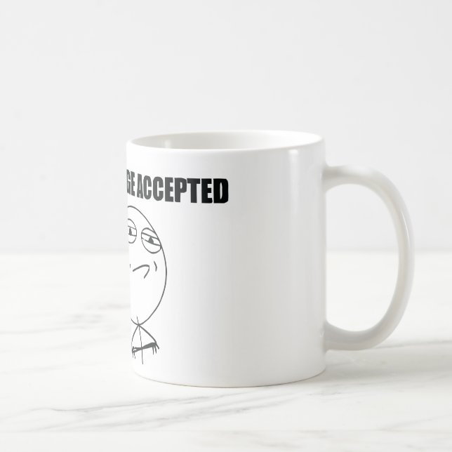 Challenge Accepted Mug (Right)
