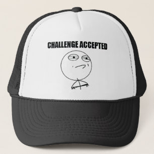 Challenge Accepted Trucker Hat