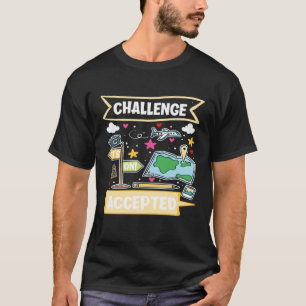 Challenge Accepted World Traveller T-Shirt