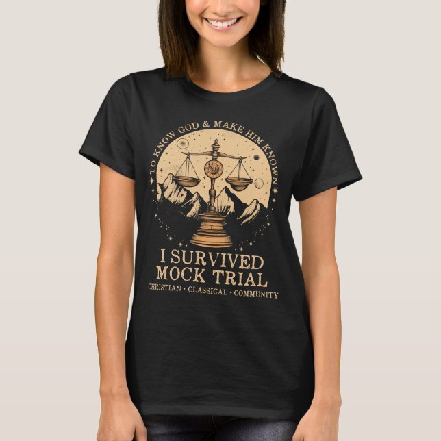 Challenge B Classical Conversations CC Mum T-Shirt (Front)