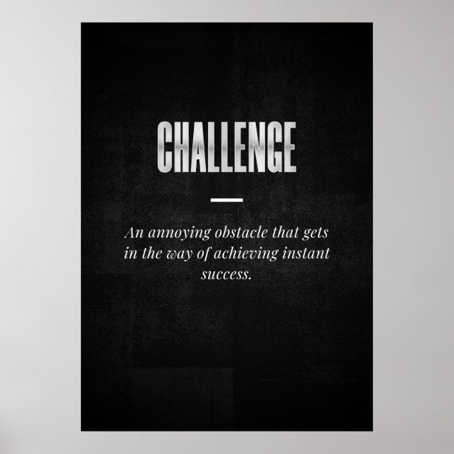 Challenge Poster (Front)