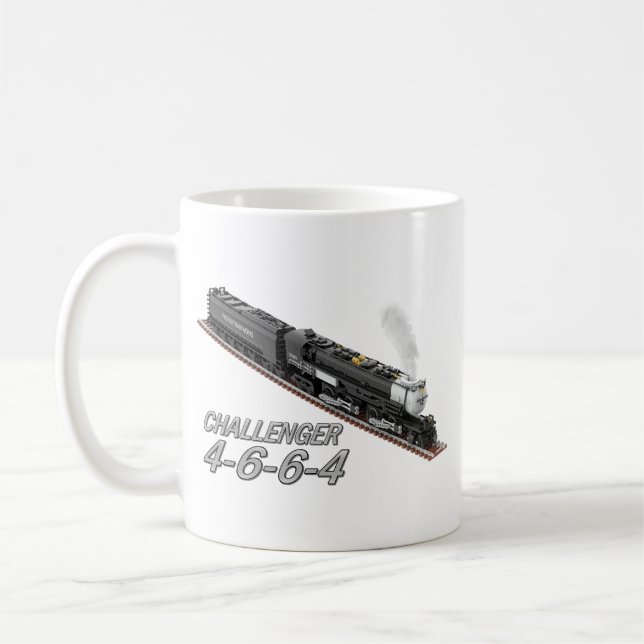 Challenger 4-6-6-4 Locomotive Dual-Sided Mug (Left)