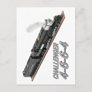 Challenger 4-6-6-4 Locomotive Postcard