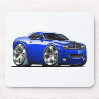 Challenger Blue Car Mouse Mat