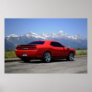Challenger / Grand Tetons Poster