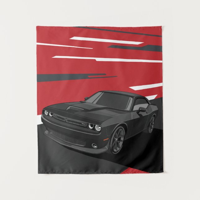 Challenger RT black Tapestry (Front)