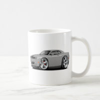 Challenger SRT8 Silver-Black Car