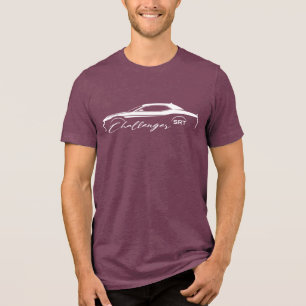 Challenger SRT T-Shirt. Tri-Blend Shirt
