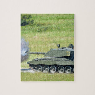 Challenger Tank Jigsaw Puzzle