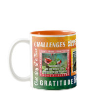 challenges slogans butterflies 12-step mug