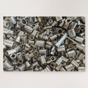 Challenging 1000 piece jigsaw puzzle. "Sockets"  Jigsaw Puzzle