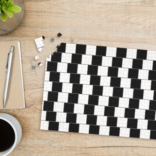 Challenging Brain Teaser Impossible Illusion Jigsaw Puzzle (Impossible puzzle! Choose big of small pieces.)