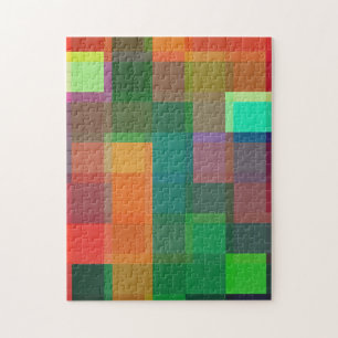 Challenging Colour Block Art Colourful Puzzle