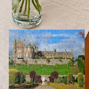 Challenging Drummond Clan Castle & Famous Garden Jigsaw Puzzle
