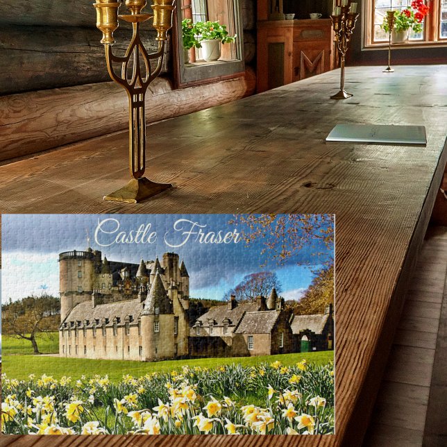 Challenging Scottish Castle Fraser Clan Photo Jigsaw Puzzle (Creator Uploaded)