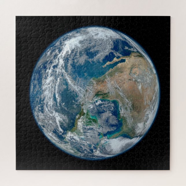 Challenging Space Photo Compilation Earth Jigsaw Puzzle (Horizontal)