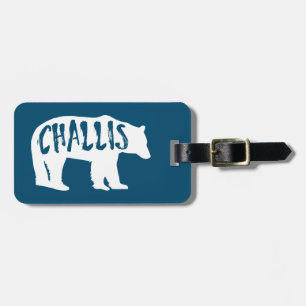 Challis Idaho Bear Luggage Tag