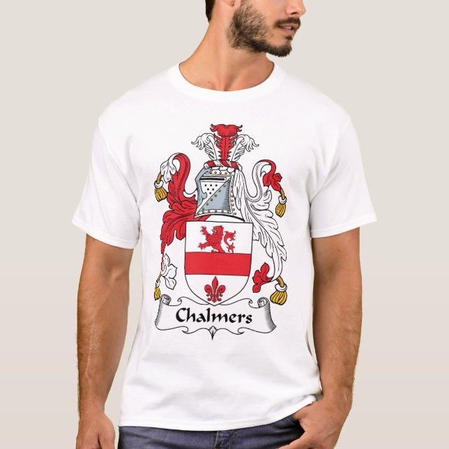 Chalmers Family Crest T-Shirt (Front)