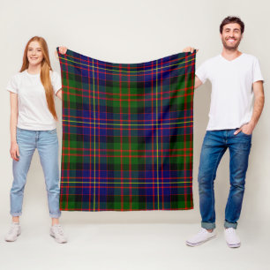 Chalmers Plaid Fleece Blanket
