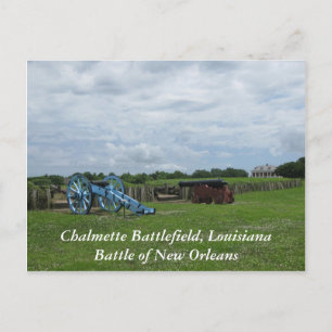 Chalmette Battlefield Postcard
