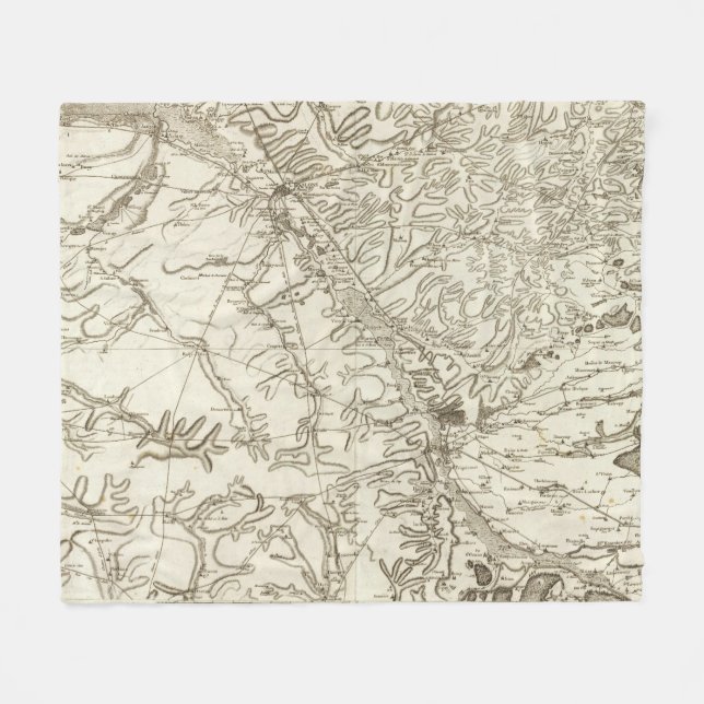 Chalonsen Champagne Fleece Blanket (Front (Horizontal))