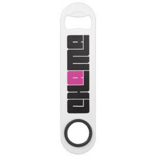 Chama Black and Pink Bar Key
