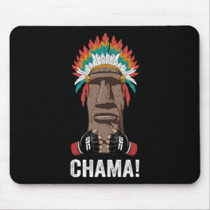 Chama Fighter Mma Fan Jjb Boxing Muay Thai Kickbox Mouse Mat