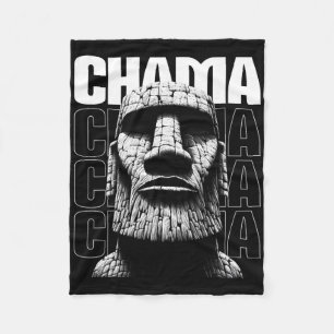 Chama Mma Mixed Martial Arts Fan Muay Thai Kickbox Fleece Blanket